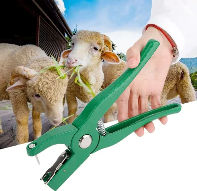 Image de Pince à étiqueter les volailles en alliage d'aluminium Outil de marquage pour animaux de ferme