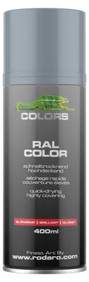 Produktbild von COLORS Sprühlack - 400ml Spraydose | RAL7001 - Silbergrau Glanz