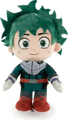 Produktbild von Izuku Midoriya My Hero Academia Kuscheltier - 30 cm Stofftier Deku Plüschtier