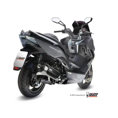 Produktbild von Mivv URBAN Schalldämpfer - Komplettanlage 1x1 Edelstahl für KYMCO XCITING 400 BJ 2013 > 2016