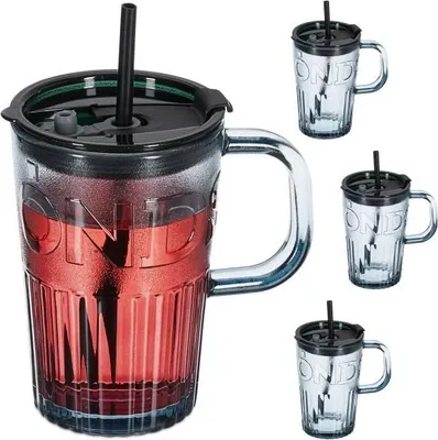 Obrázek produktu pro Sada 4 sklenic na pití s uchem