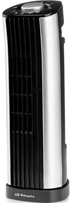 Produktbild von Orbegozo TM 0920, Haushaltsturmventilator, Schwarz, Grau, Flur, Drehregler, AC, 30 W