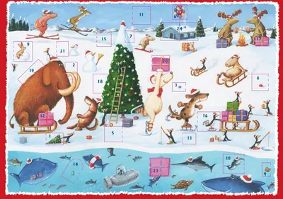Produktbild von Weihnachten am Pol Adventskalender