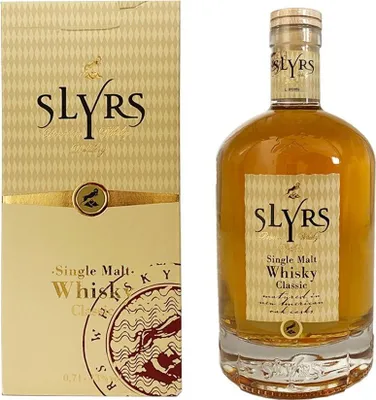 Immagine prodotto di Slyrs Single Malt Whisky Classic in confezione regalo dalla Germania | 43 % vol | 0,7 l