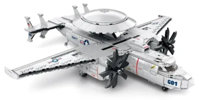 Produktbild von Reobrix 33029 Frühwarnflugzeug Klemmbaustein 1144 Teile