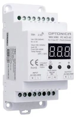 Immagine prodotto di Dimmer AC Triac Per Led Dimmerabili 100-240V IP20