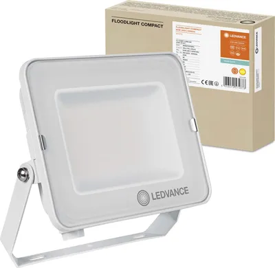 Zdjęcie produktu dla Naświetlacz LED Reflektor Zewnętrzny Lampa 50W 4500lm 3000K IP65 Biały Floodlight Ledvance