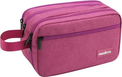 Produktbild von Famanu Kosmetiktasche mit mehreren Fächern - Lila