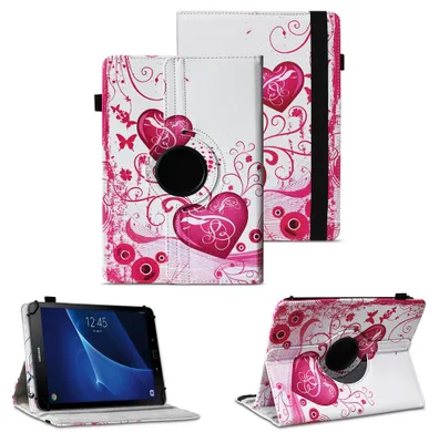 Produktbild von Tablet Hülle für Samsung Galaxy Tab A6 10.1 2016 360° Drehbar Case Cover SchutzFarben:Motiv 7
