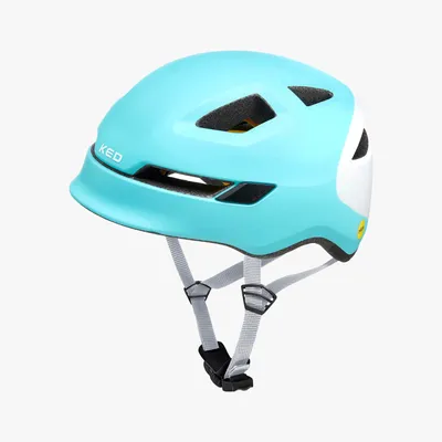 Produktbild von KED Pop F430 Kinderfahrradhelm türkis M