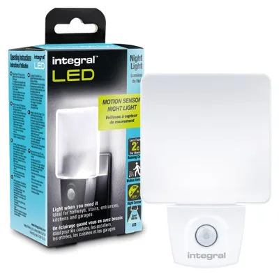 Productafbeelding van Integral - LED-nachtlampje, 4000K, koel wit licht, 0,5 W, 7 lumen | 1 stuk