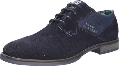 Produktbild von bugatti Herren Schnürschuhe, blau(darkblue (8)), Gr. 41