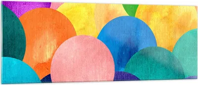 Produktbild von Bilder auf glas - Abstraktion modern - 140x50cm - Glasbilder - Wandbilder - Kunstdruck - zum Aufhängen bereit - Wanddekoration aus Glas - Glas Bilder - Wandbild auf Glas - Einteilig - GAB140x50-3794