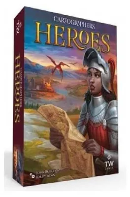 Imagen del producto de Cartographers Heroes (Edición inglesa) – Juego de mesa – Thunderworks Games – 1-100 jugadores – 10+