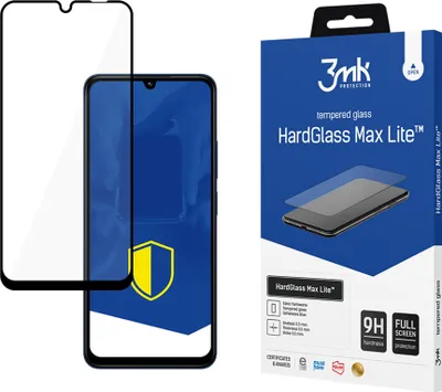 Obrázek produktu pro 3mk HardGlass Max Lite černé kalené sklo pro Xiaomi Redmi 14C, Xiaomi Poco C75, Xiaomi Redmi A4 5G