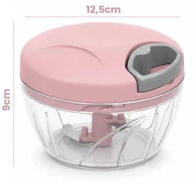 Produktbild von WELLHAUS Hand-Küchenzerkleinerer, 600 ml, Rosa