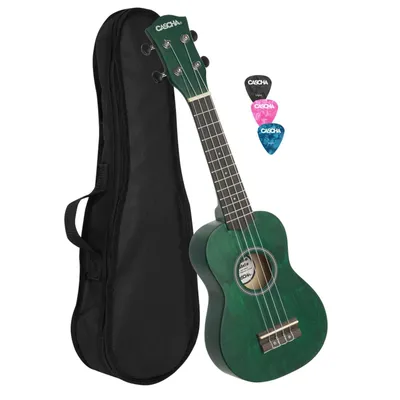 Image de Cascha HH 3963 Ukulele soprano vert