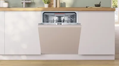 Produktbild von Bosch Serie 4 SBH4ECX28E, Voll integriert, Standardgröße (60 cm), Silber, Tasten, 1,75 m, 1,65 m