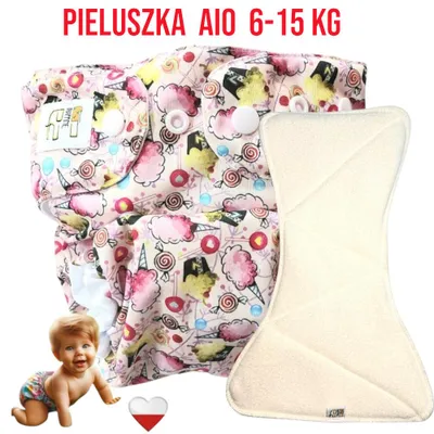 Immagine prodotto di CANDY NappiMe: pannolini lavabili riutilizzabili all-in-one, realizzati in bambù