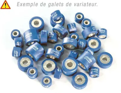 Produktbild von POLINI Satz Variomatrollen 16x13mm 3,2gr - 6-teilig