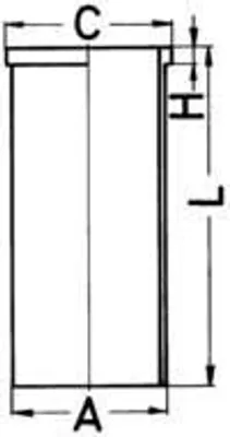 Produktbild von Zylinderlaufbuchse KOLBENSCHMIDT 89423110