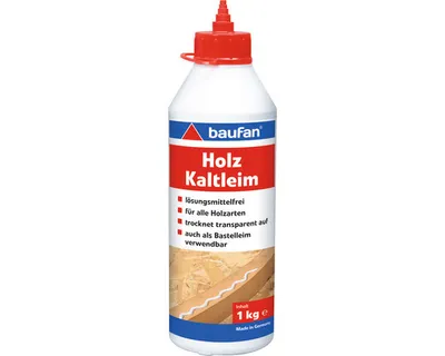 Produktbild von Baufan Holzkaltleim Weißleim 1 kg