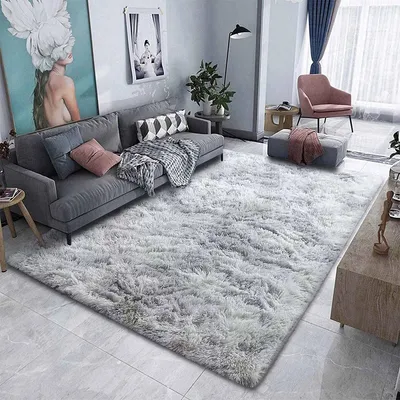 Productafbeelding van Modern Shaggy Vloerkleed voor Woonkamer en Slaapkamer