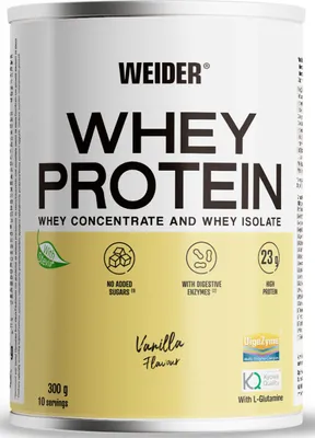 Produktbild von Weider Whey Protein (300g) Vanilla - Eiweiße - Molkenprotein-Mischung
