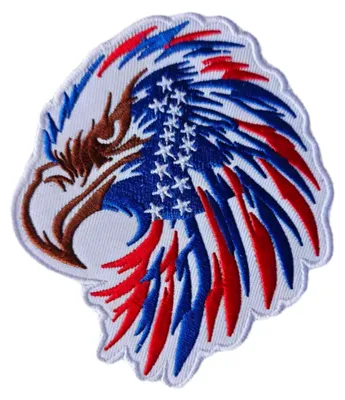 Patch Adler Biker 10 cm zum Aufbügeln oder Annähen