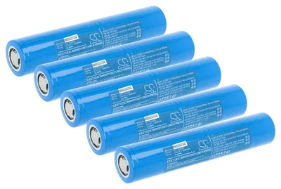Produktbild von vhbw 5x Akku kompatibel mit Maglite ML150LR, ML150LR(X), ML150LRX Taschenlampe Kopflampe (3200 mAh, 6,4 V, Li-Ion)
