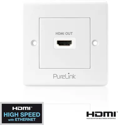 Produktbild von PureLink PureInstall PI100, HDMI, 1 Modul(e), Weiß