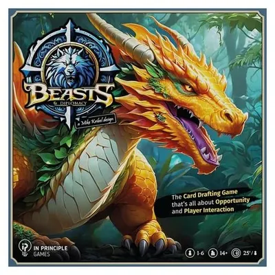Obrázok produktu pre Beasts and Diplomacy – Fantasy strategická hra, angličtina