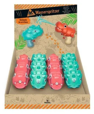 Produktbild von Dino-Wasserspritzer, bis 6 m Spritzweite, farblich sortiert