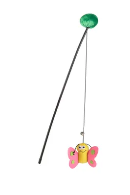 Produktbild von Beeztees Daisy Katzenangel - Katzenspielzeug - 40 cm
