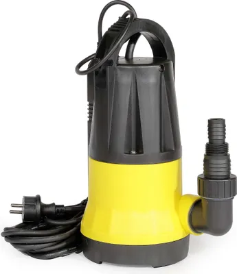 Produktbild von Wiltec Schmutzwasserpumpe mit Sensor 550 W, Tauchpumpe Schmutzwasser mit 2 Modi, Wasserpumpe 12500 l/h, Brunnenpumpe 7 m Förderhöhe & 7 m Tiefe