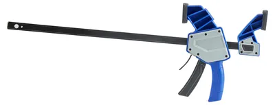 Obrázek produktu pro SucceBuy svorky na tyče pro práci se dřevem, 2 kusy, rozpětí 60,96 cm, rychlosvorková svorka F s nosností 154 kg, rozpětí 84,6 mm, sada svorek z plastu a uhlíkové oceli pro práci s kovem