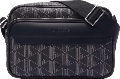Produktbild von Lacoste The Blend Reporter - Umhängetasche 24 cm (monogram noir gris)