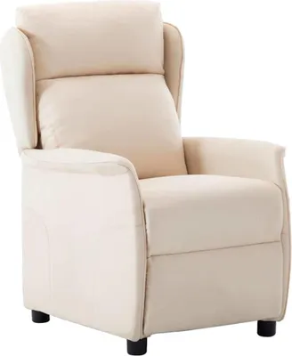Produktbild von Liegestuhl Creme 66,5 x 94 x 101,5 cm Polyester