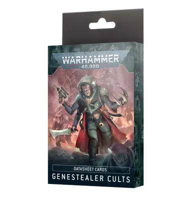 Obrázok produktu pre W40k: Genestealer Cults Datacards (2024)