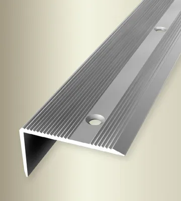 Produktbild von PROVISTON | Treppenkanten- & Winkelprofil | Aluminium | 40 x 1000 mm | Silber | Winkelprofil