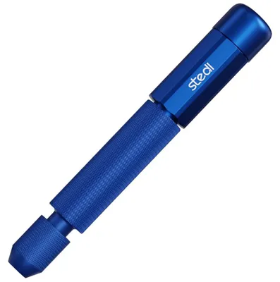 Handboor mit Handspannfutter, Modellbauwerkzeug, blau, 1 Stück