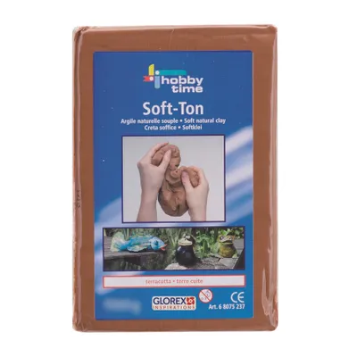 Produktbild von Glorex Soft-Ton terracotta, 1000 g