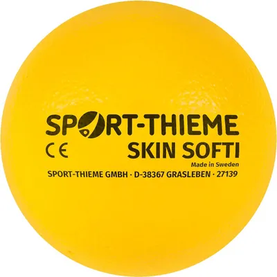 Produktbild von Sport-Thieme Weichschaumball "Skin Softi", Gelb