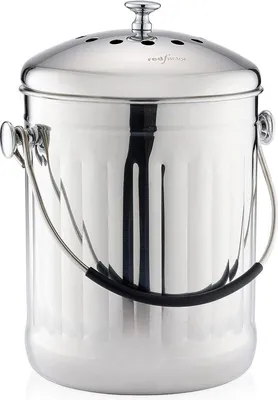 Produktbild von Famanu Kompostbehälter mit Geruchsfiltern - 5 Liter