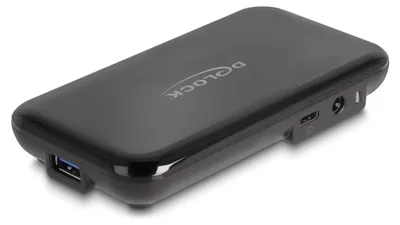 Zdjęcie produktu dla DELOCK 7-portowy hub USB 3.2 Gen 2 z 4 portami USB Type-A