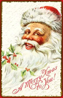 Produktbild von vianmo Holzschild 30x20 cm Santa Claus Fest Christmas