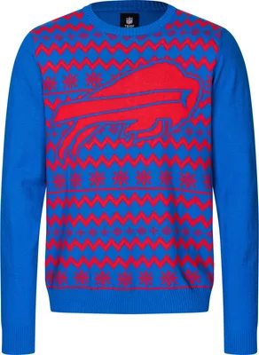 Produktbild von NFL Buffalo Bills Ugly Sweater Big Logo 2-Color Christmas Pullover Weihnachten S