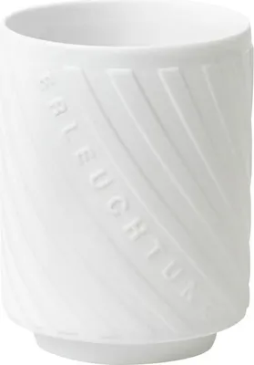 Produktbild von Räder Design Teelichthalter Einklang Erleuchtung Weiß (10cm)