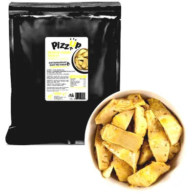Produktbild von Pizzup - Artischockenviertel in Sonnenblumenöl - Verzehrfertig und Abgetropft 1 kg Beutel