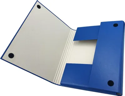 Produktbild von Klett-Klappmappe 40mm A4/Blau